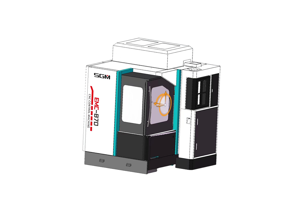 EMC-870 ความสามารถในการตัดเฉือนที่ละเอียดเป็นพิเศษ เครื่องแกะสลักและกัด